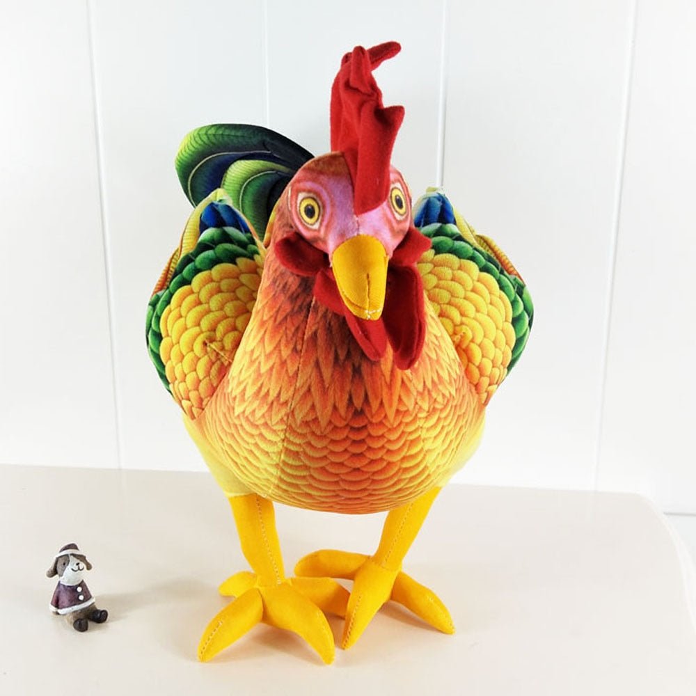 Plushie Realistic Rooster, 14-18" | 35-45 cm plush toy – – – Image 3 | Plushie Produce