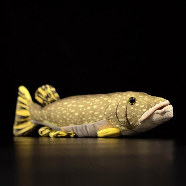 Realistic Pike Fish Plushie, 18" | 45 cm plush toy – – – Image 1 | Plushie Produce