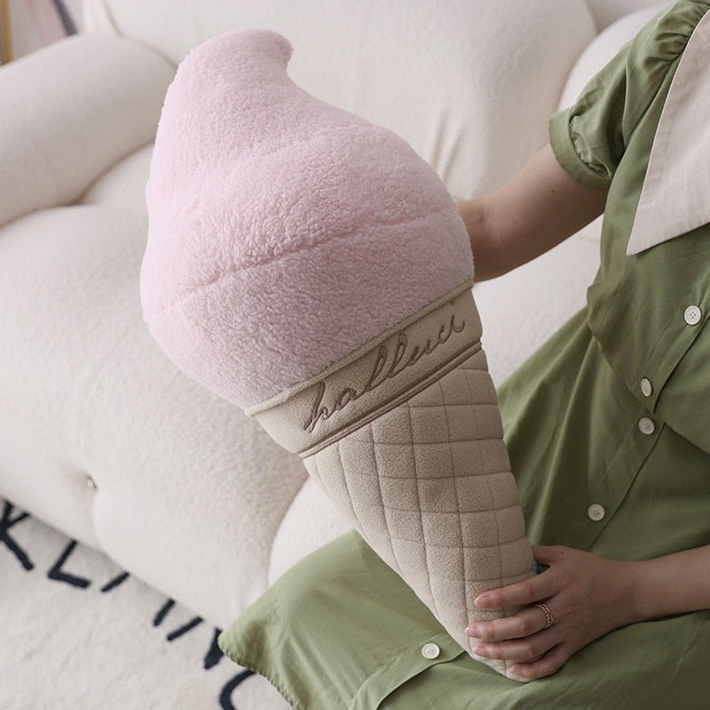 Soft Serve Ice Cream Cone Plushie, Six Varieties, 16-24" | 40-60 cm plush toy – – – Image 10 | Plushie Produce
