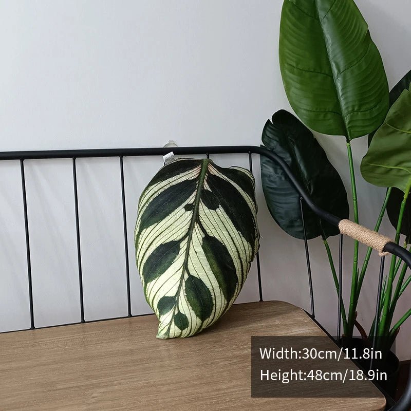 Tropical Leaf Plushie Throw Pillow, 22 Styles plush toy – – S7 Plant Pillow – Image 27 | Plushie Produce