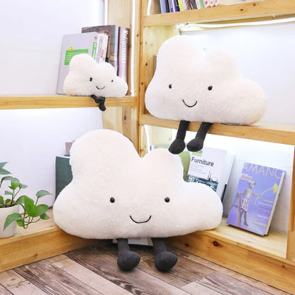 Smiling Cloud Plushie, 10-24" | 25-60 cm