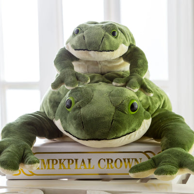 Realistic Frog Plushie, 13-23" | 33-58 cm