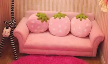 Strawberry Dream Children's Couch Set - Four Colors