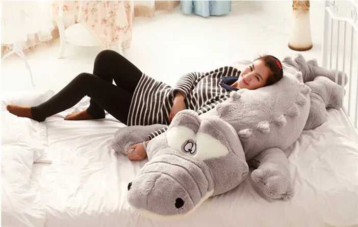 Giant Soft Plush Crocodile