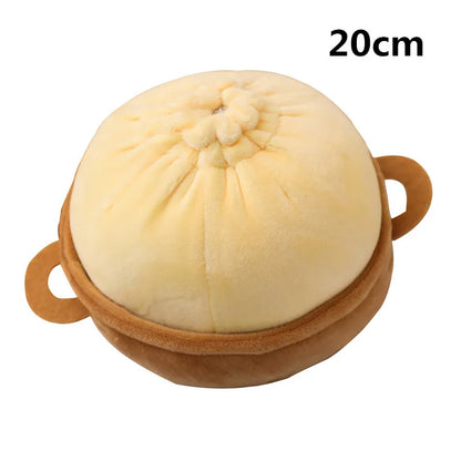 Pluche Realistische Bao Buns, 8-26" | 20-65cm