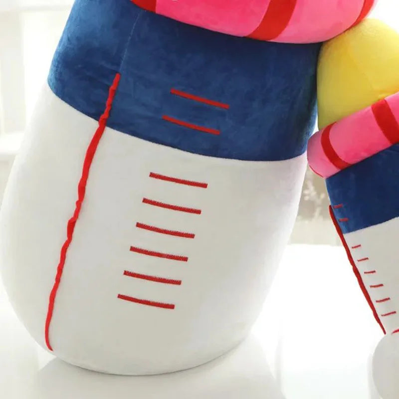 Milk Bottle Plushie – Soft Plush Toy in Three Sizes