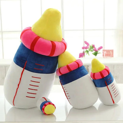 Milk Bottle Plushie – Soft Plush Toy in Three Sizes