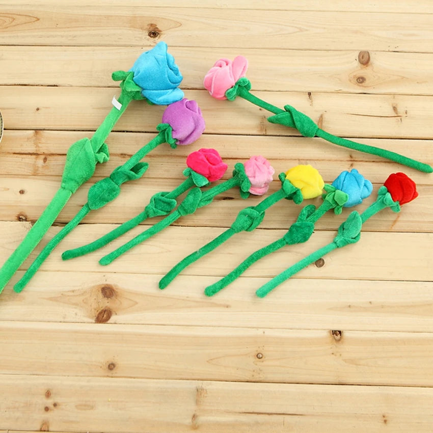 Plüsch Jumbo Stiel Cartoon Blumen, 12-34" | 30-85 cm