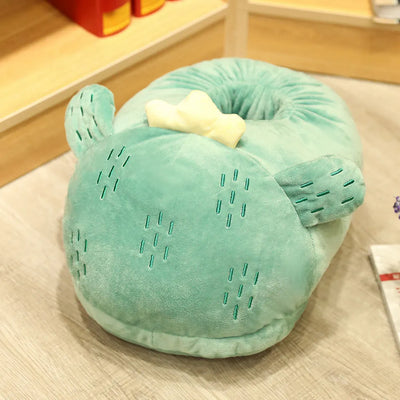 Cartoon Animal & Plant Floor Slippers | Cozy Oversized Foot Warmers