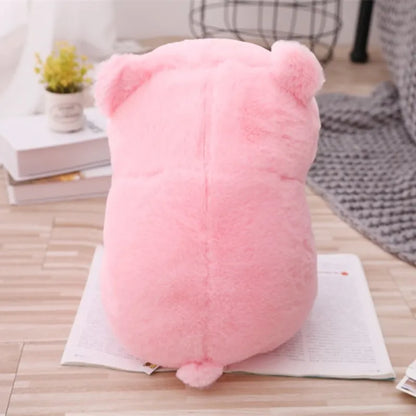 Plushie Adorable Pink Pig Plushie, 16" | 40 cm