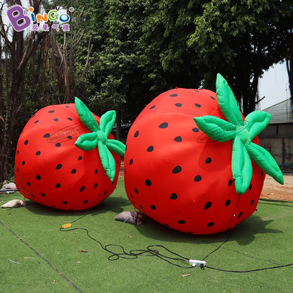 Giant Inflatable Strawberry – Oversized Lawn & Event Decoration