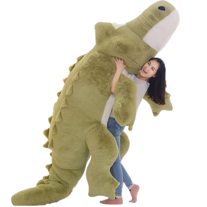 Giant 10-Foot Crocodile Plush – The Ultimate Oversized Plushie!