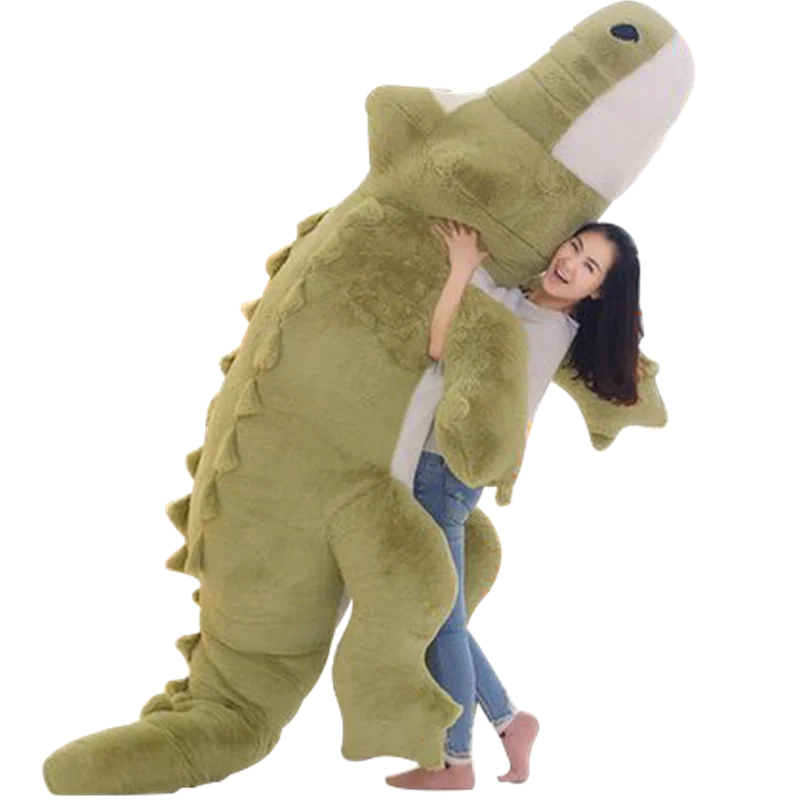 Giant 10-Foot Crocodile Plush – The Ultimate Oversized Plushie!