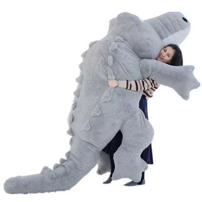 Giant 10-Foot Crocodile Plush – The Ultimate Oversized Plushie!