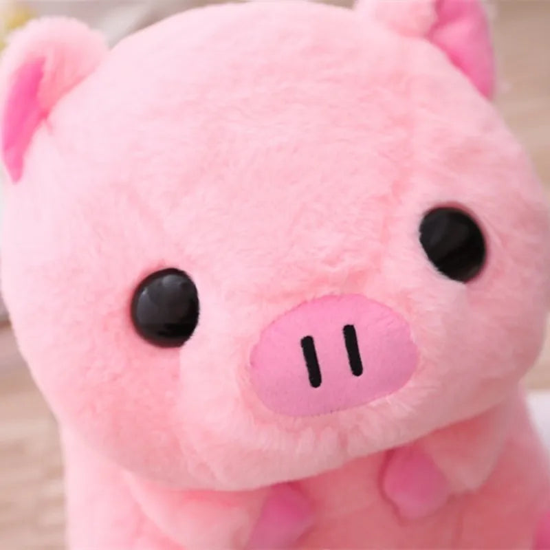 Plushie Adorable Pink Pig Plushie, 16" | 40 cm