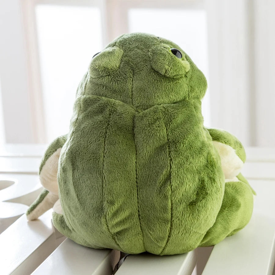 Realistic Frog Plushie, 13-23" | 33-58 cm