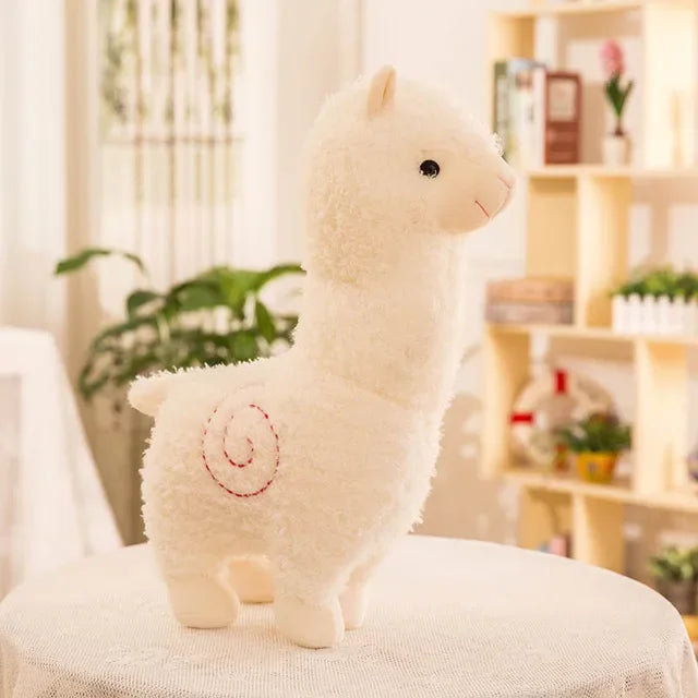 Adorable Alpaca Stuffed Animal, Six Colors, 10-31" | 25-80 cm