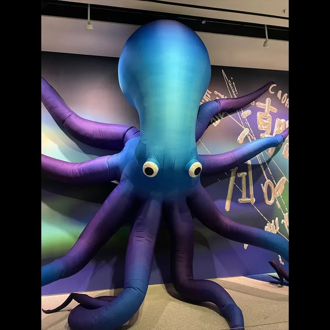 Pulpo Inflable Gigante – Decoración Sobredimensionada para Eventos y Jardines