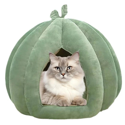 Cama de Vegetales de Peluche para Gato/Perro, para mascotas de hasta 15 lbs