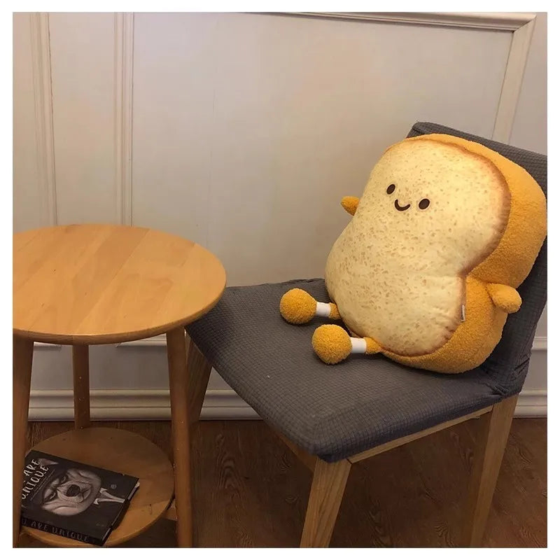 Plushie Happy/Sad Bread, 7-16" | 18-40 cm