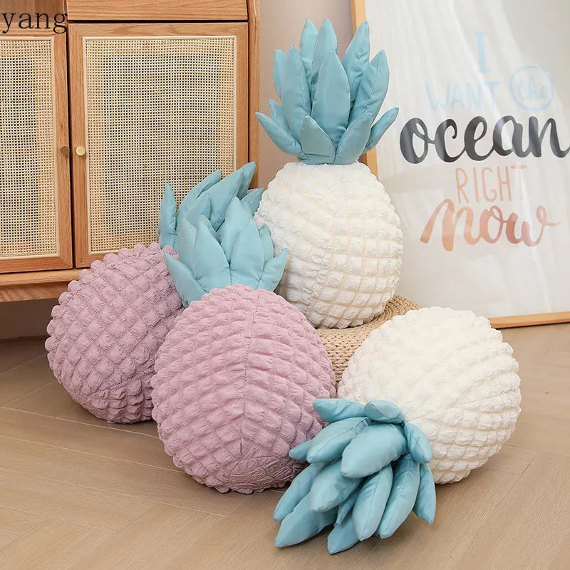 Large Simulation Pineapple Plushie Decor, 20" | 50 cm
