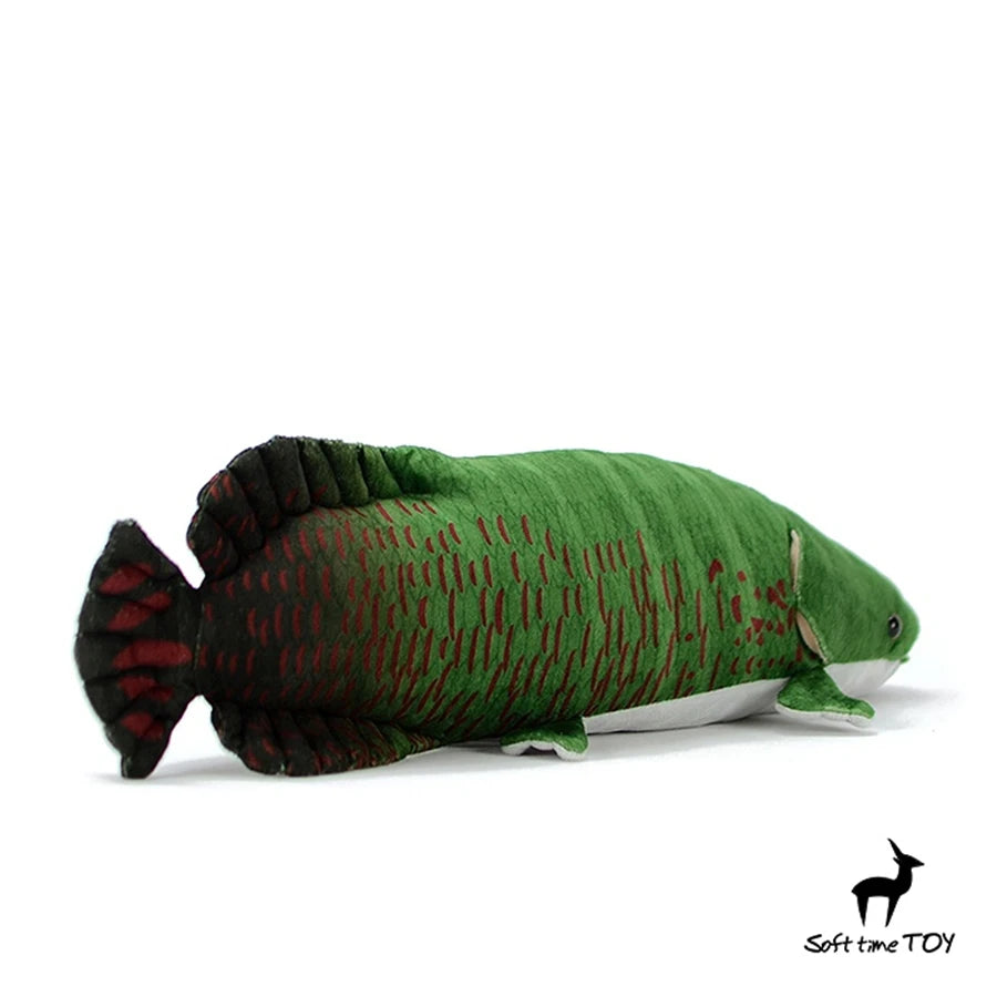 Giant Lifelike Arapaima Gigas Plush Toy, 20" | 50 cm