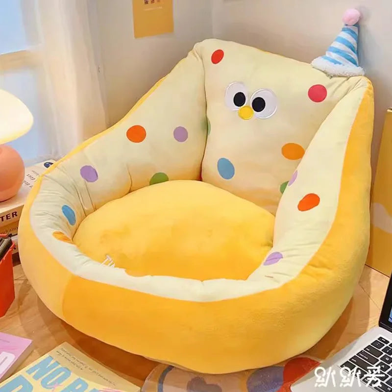 Kawaii Apple Plushie Chair for Kids