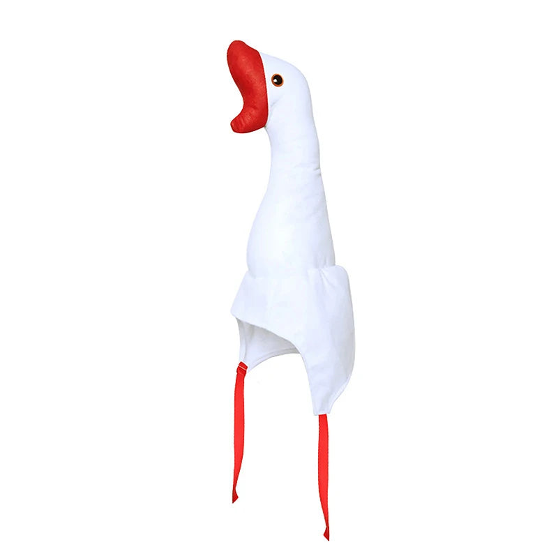 Plush Goose Novelty Hat