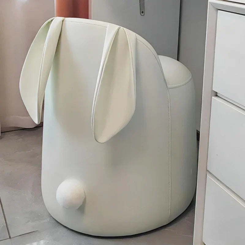 Faux Leather Rabbit Chair, Eight Colors