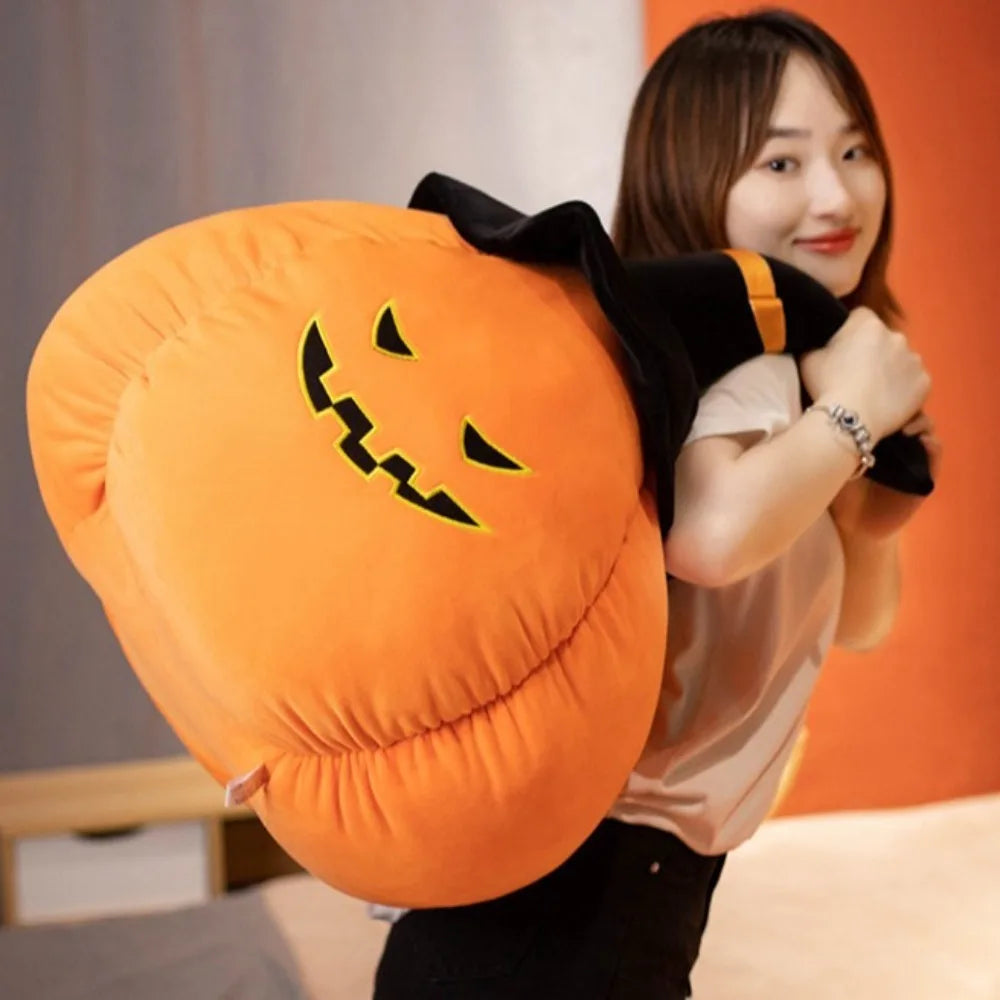 Peluche Halloween Citrouille Jack-O-Lantern, 12 Designs, 8-20" | 20-50 cm