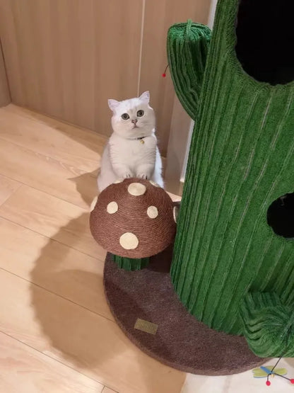 Luxury Cactus Cat Tree- Suitable for Multiple Cats