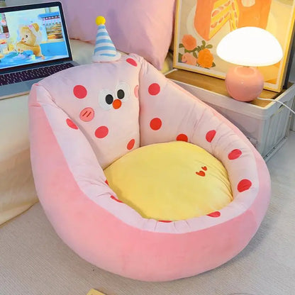 Apple Plushie Children's Couch Chair