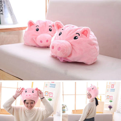 Pig Nose Plush Headgear | Cute Animal Costume Hat