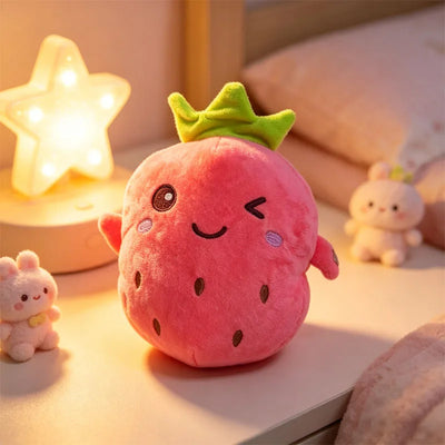 Musical Banana Induction Plush Toy – Interactive Rhythm Learning Fruit Doll