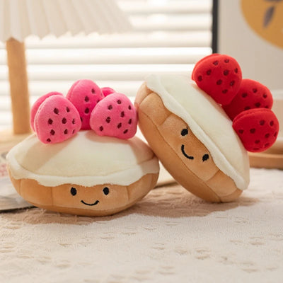 Plushie Fruit Tart Dessert, 4-8" | 10-20 cm