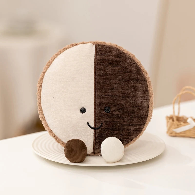 Afternoon Tea Dessert Plush Toy Set – Pudding, Cake & Butterfly Biscuit Dolls