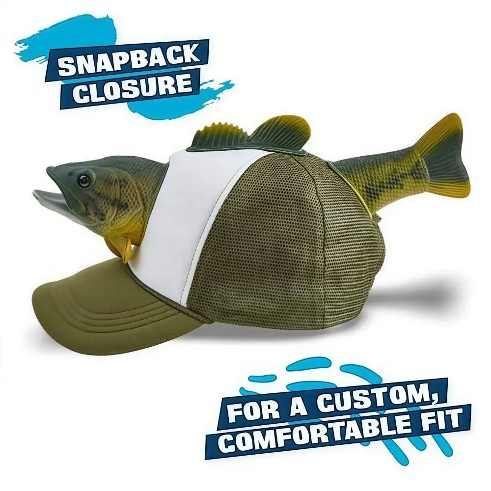 3D Puffer Fish Trucker Hat | Novelty Fishing Cap