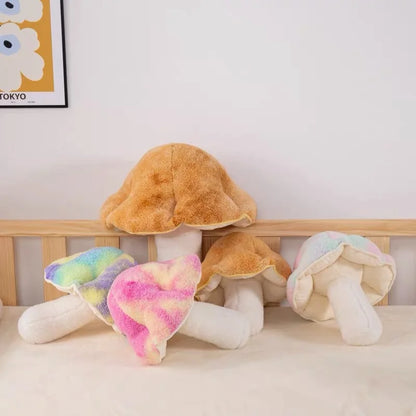 Plushie Realistic Colorful Mushroom, 12-18" | 30-45 cm