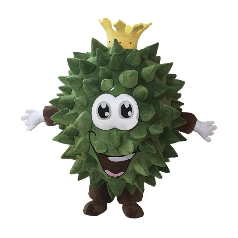 Costume en peluche gonflable de fruit de durian