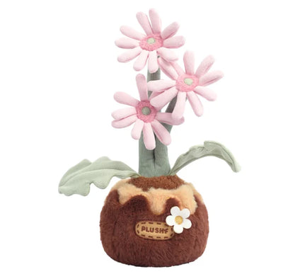 Kawaii Potted Plant Plushies – Flowers, Cacti & Fruit Trees, 6-8" | 14-20 cm