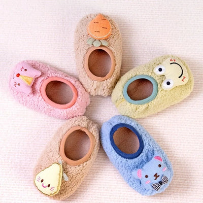 Cartoon Floor Slipper Socks for Toddlers – Anti-Slip Walking Shoes