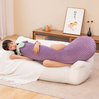 Giant Eggplant Plushie – Small to Colossal, 8-51" | 20-130 cm