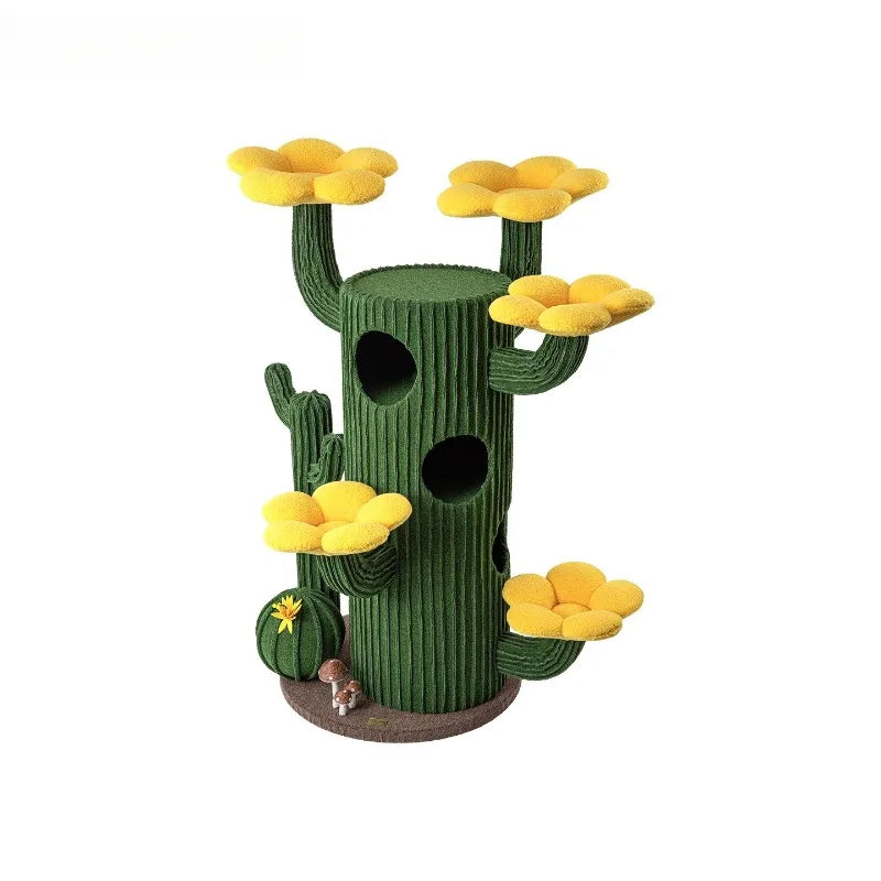 Luxury Cactus Cat Tree - Suitable for Multiple Cats - Four Designs