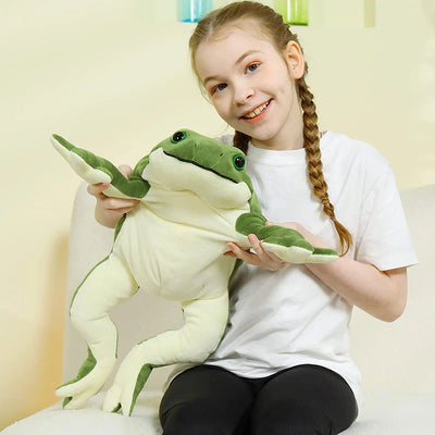Realistic Frog Plushie, 13-23" | 33-58 cm