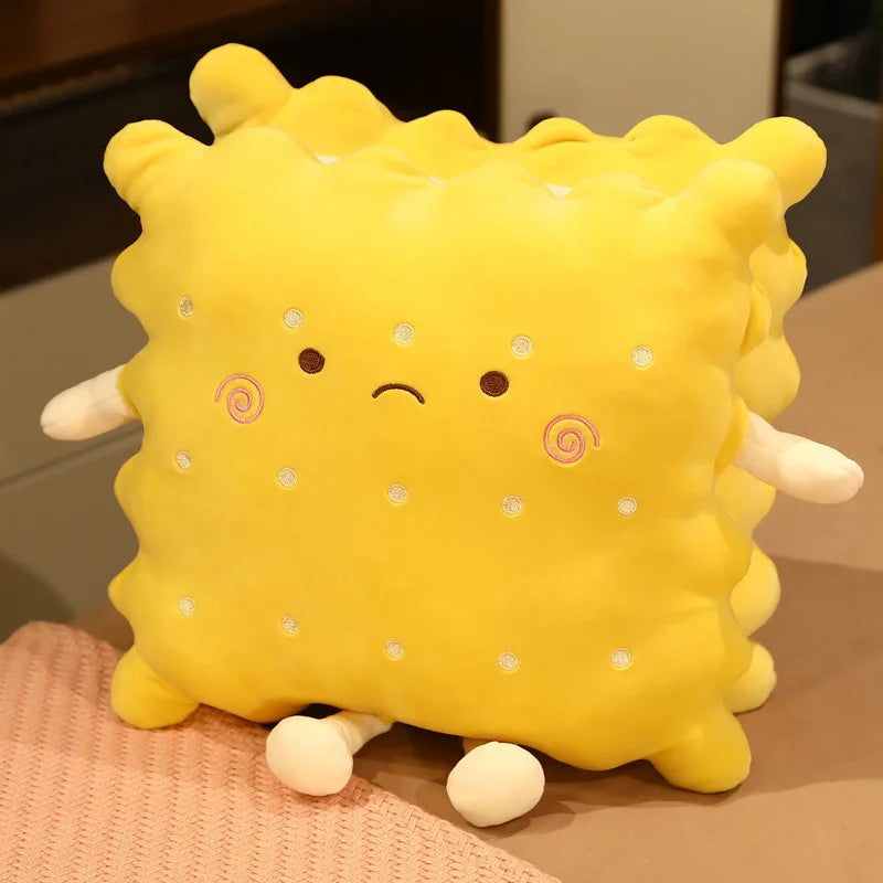Galleta de peluche lista para trabajar con manta opcional, 15" | 38 centímetros