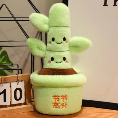 Oranges & Bamboo Potted Plant Decoration | Faux Fruit Plant Décor