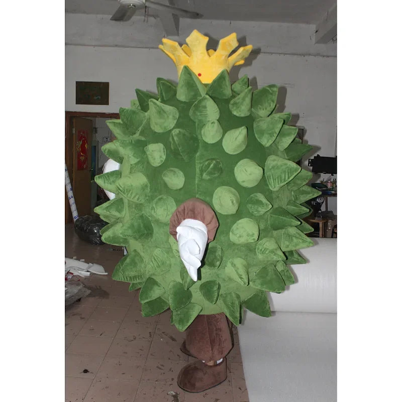 Costume en peluche gonflable de fruit de durian