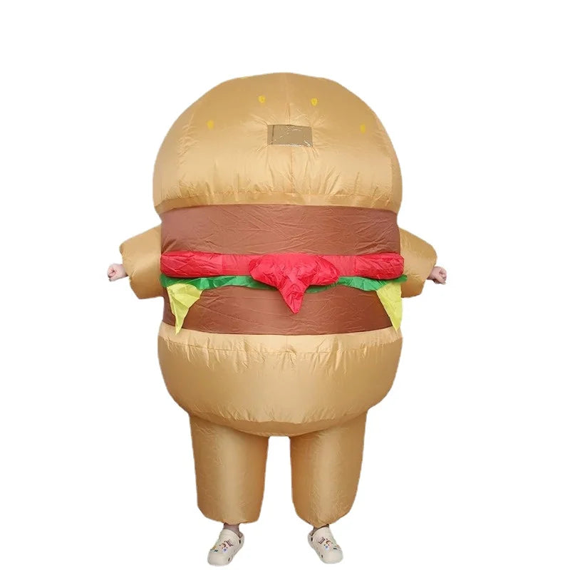 Inflatable Hamburger Costume – The Ultimate Foodie Statement