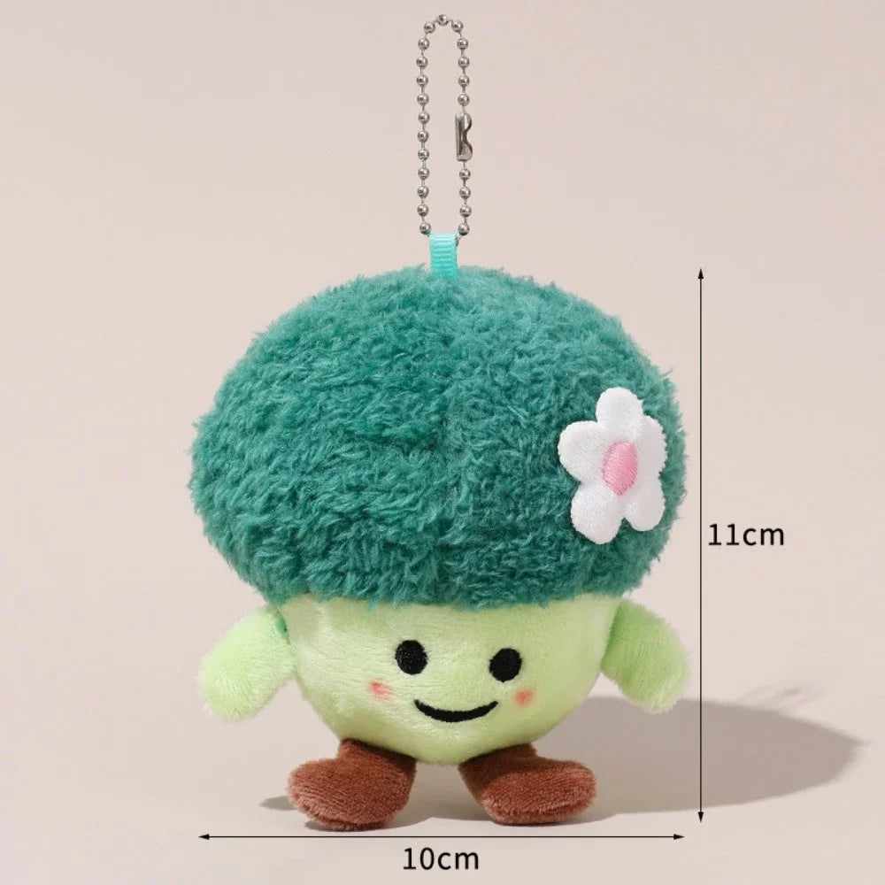 Plushie Cartoon Food Keychain, 20 Varieties