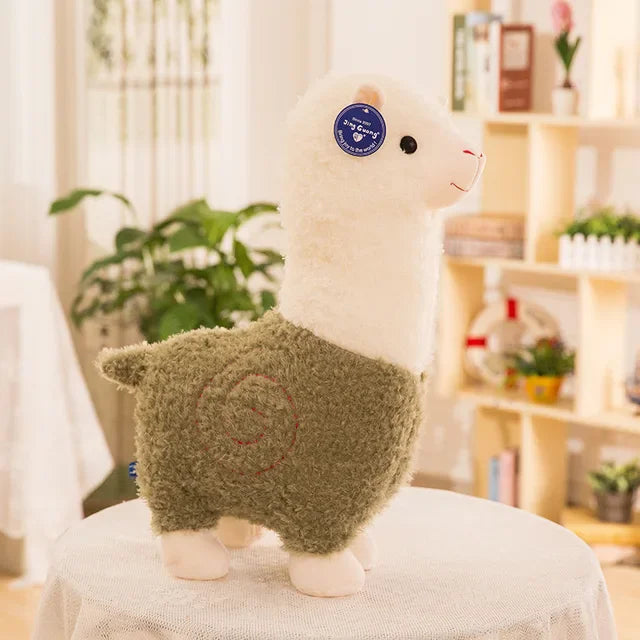 Adorable Alpaca Stuffed Animal, Six Colors, 10-31" | 25-80 cm